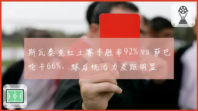 斯瓦泰克红土赛季胜率92% vs 萨巴伦卡66%,球后统治力差距明显